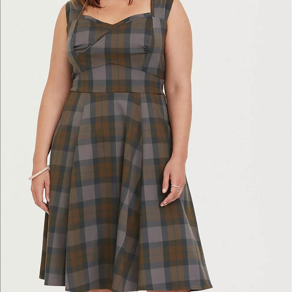 Torrid Outlander Tartan Dress